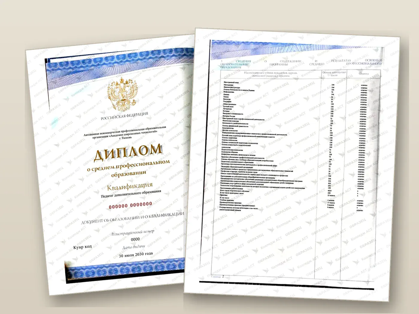 Диплом о среднем профессиональном образовании и диплом о профессиональной переподготовке — две специальности за один срок обучения